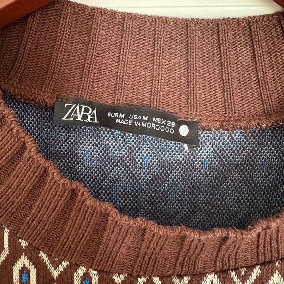 Zara Geometric Long Fitted Dress - Picture 4 of 7